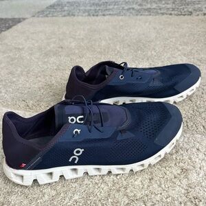On Running Men's Dark Blue Athletic Shoes